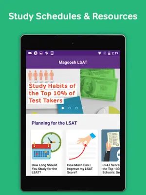 Magoosh LSAT Prep android App screenshot 5