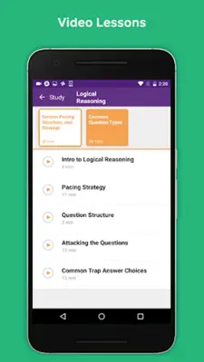 Magoosh LSAT Prep android App screenshot 6